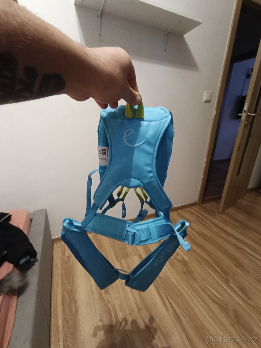 dětský celotělový sedák edelrid xs fraggle III