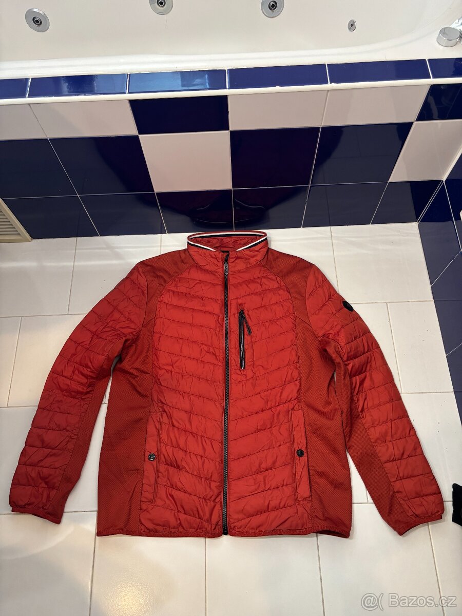 Pánská bunda Tom Tailor | Vel. XXL | tmavá oranžová