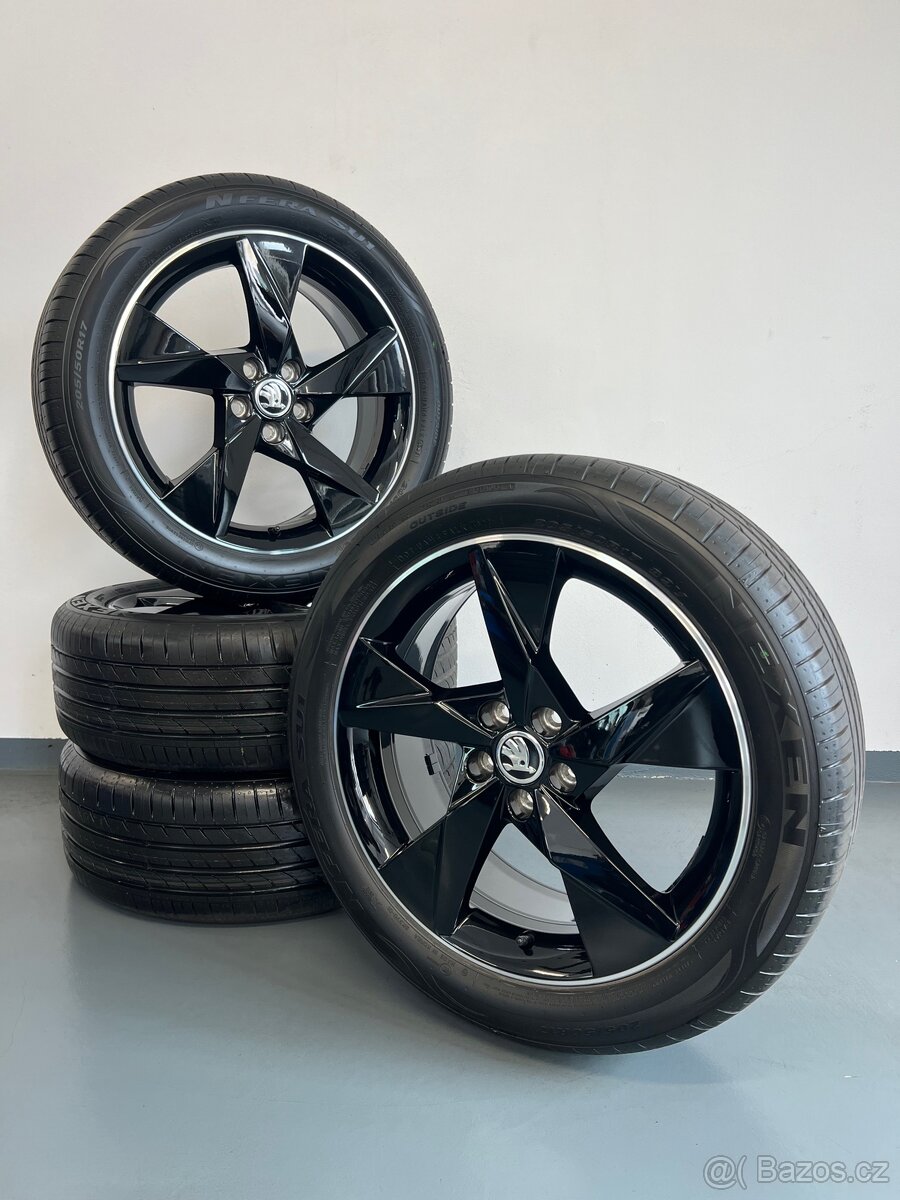 ☀️ Letní alu kola Volans, Škoda Scala, 5x100 r17