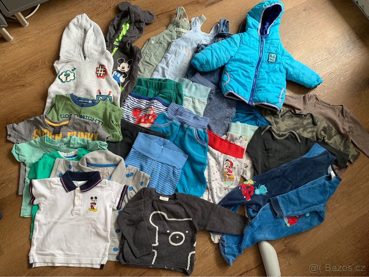 Oblečení pro chlapečka 74