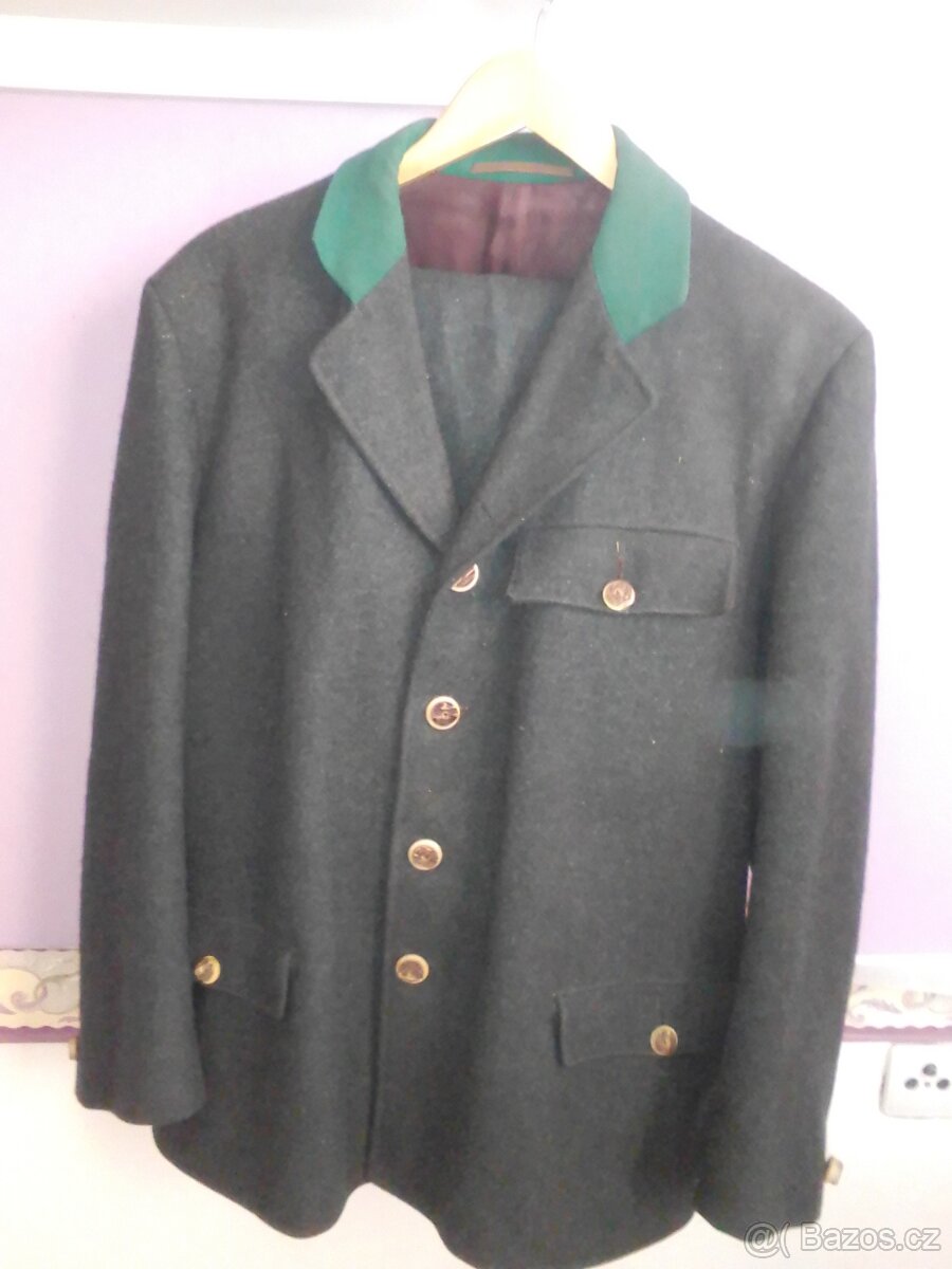 Myslivecký oblek - sako a kalhoty