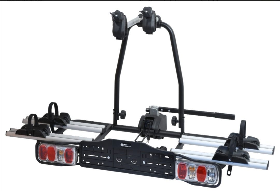 Nosič kol na tažné zařízení E-BIKE TÜV 2kola