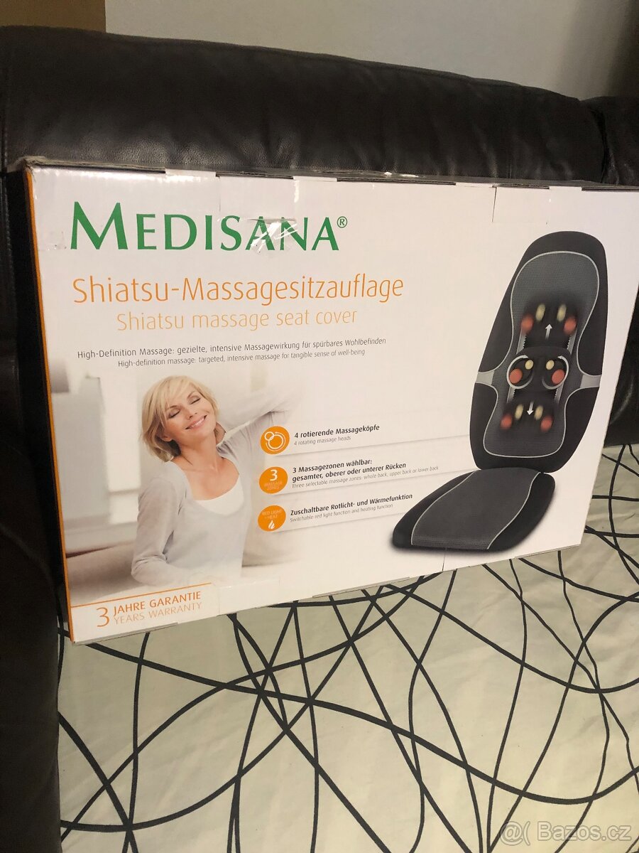 Masážní přístroj Shiatsu Medisana