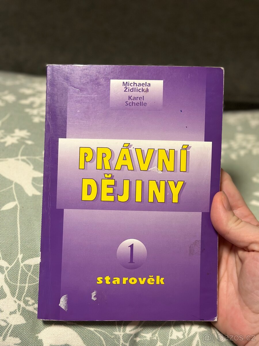 Právní dějiny - starověk, rok 1998