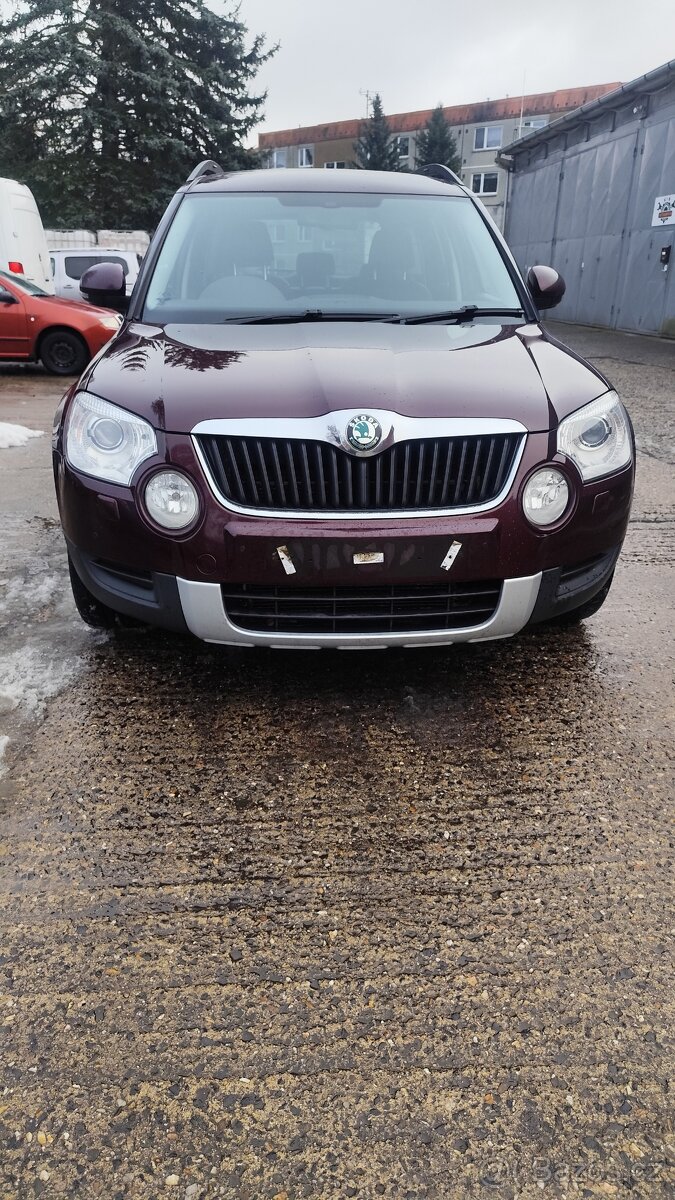 Veškeré díly Škoda Yeti 2,0 TDi 125 KW CFJ 4x4