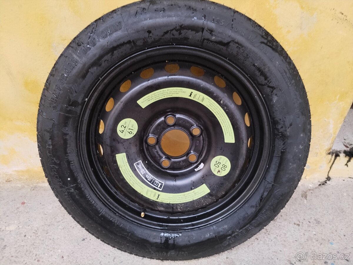 Dojezdove kolo Mercedes 16"