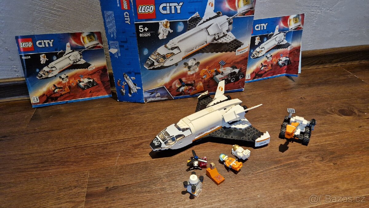 LEGO City 60226 Raketoplán zkoumající Mars