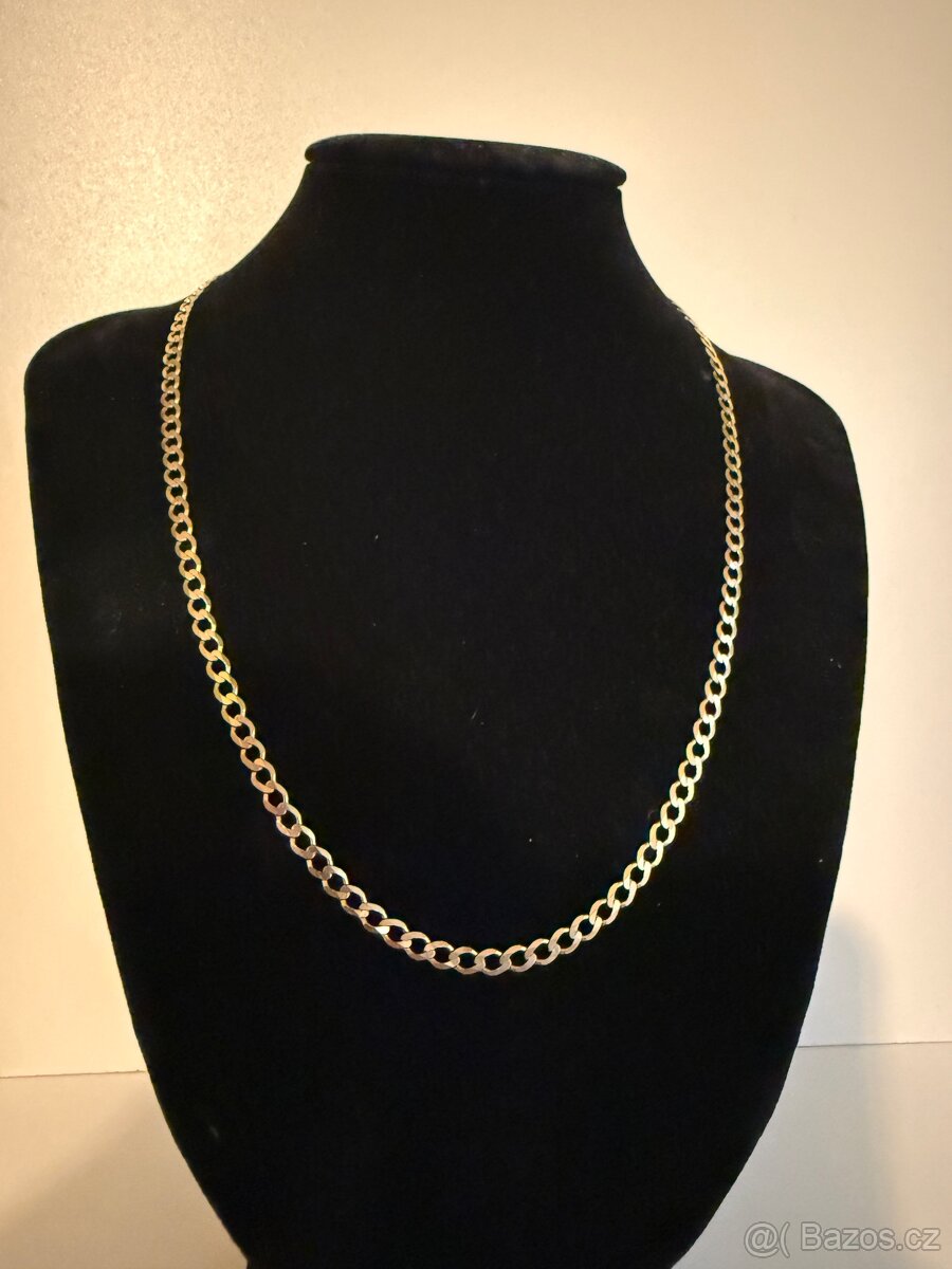 Zlatý řetízek pancer 11,47g 585/1000