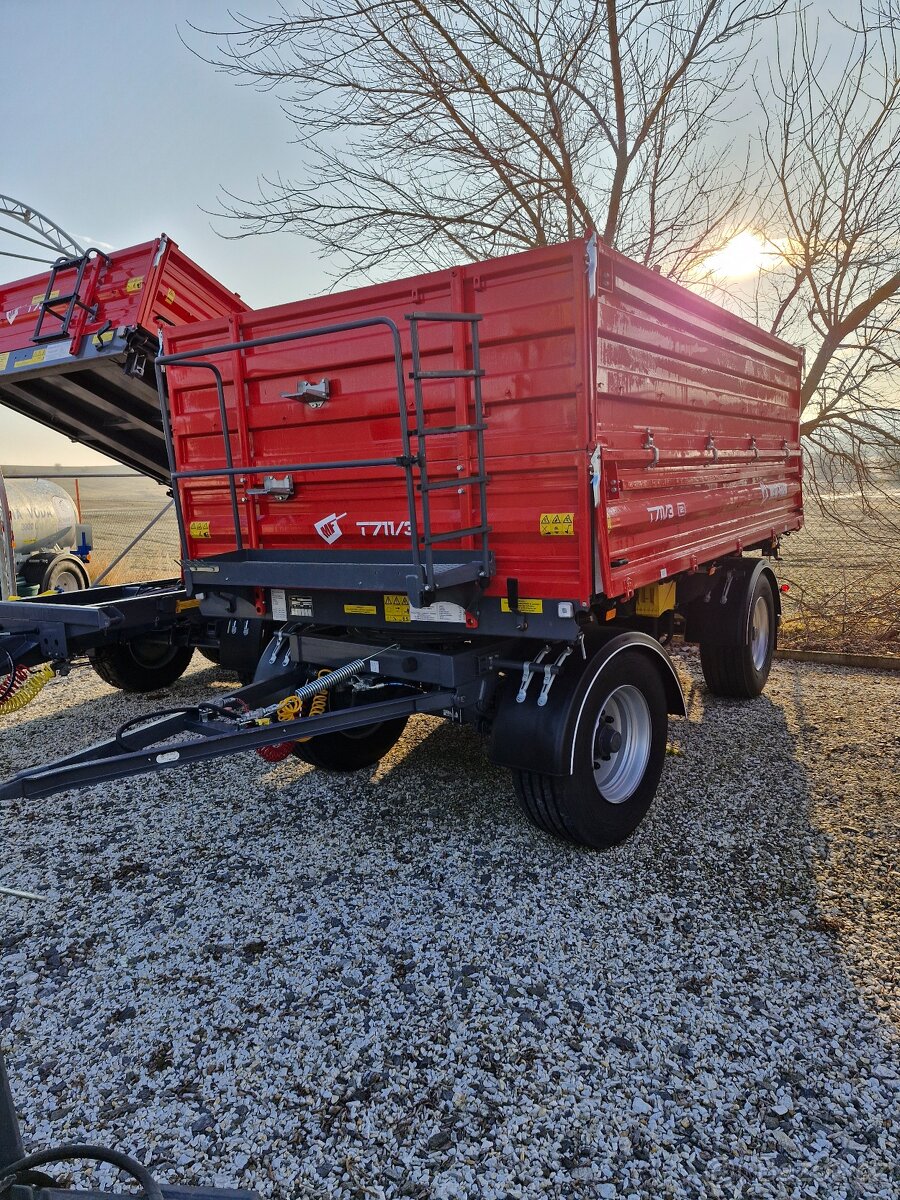 Přívěs T711/3 - 12 t METAL-FACH