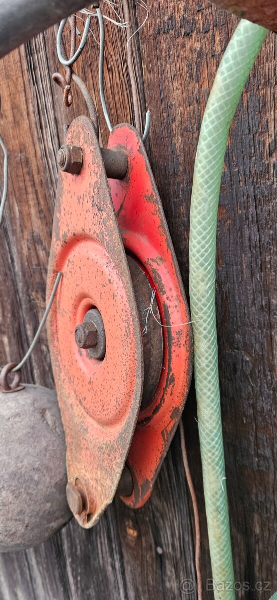 Kovová kladka – funkční