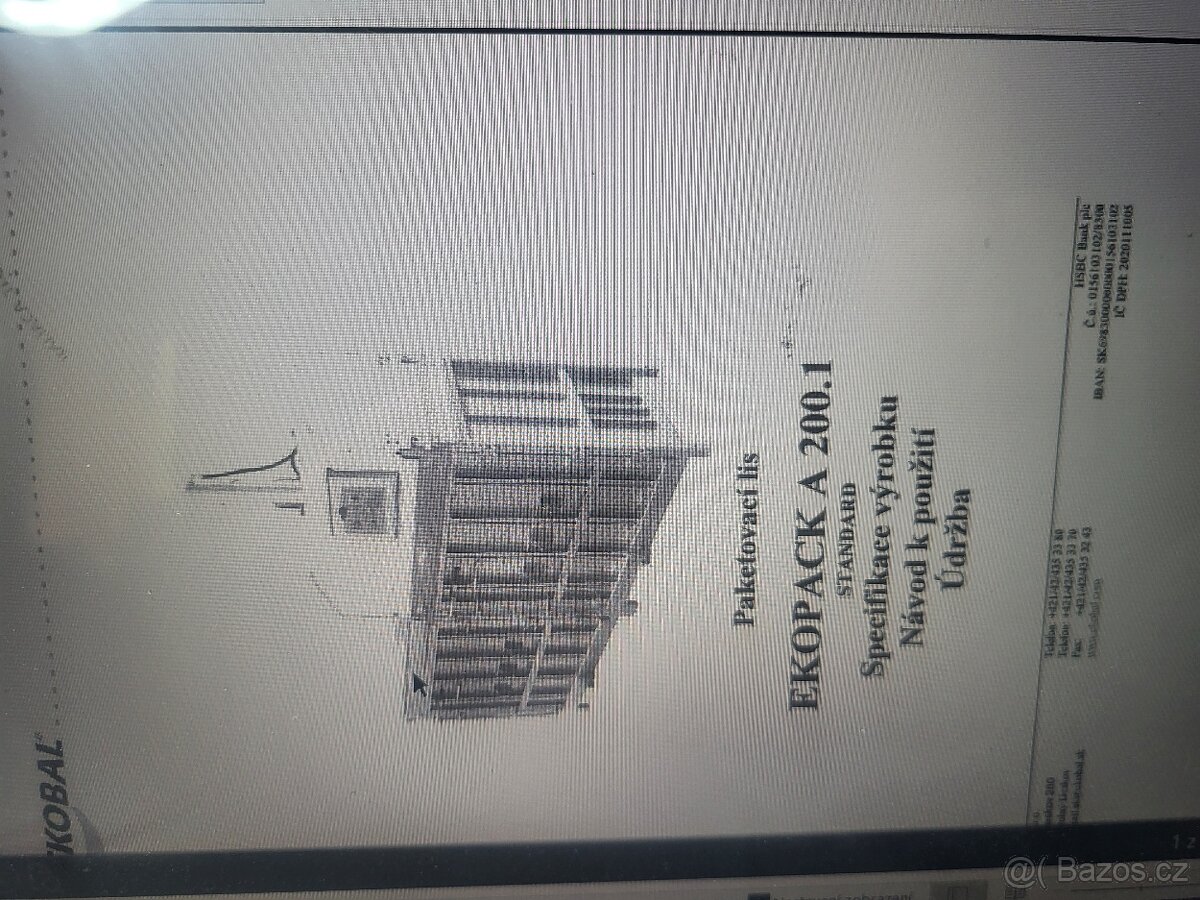 paketovací lis
