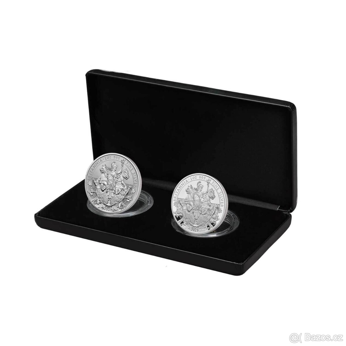 Stříbrná mince 2 x 1 oz Britannia proof set 2023