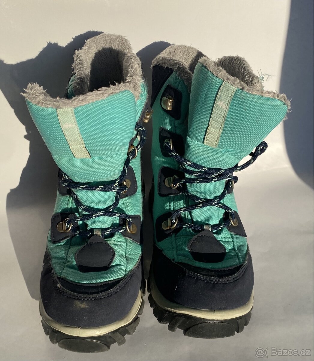 Dětské zimní kotnikové boty QUECHUA, velikost 37