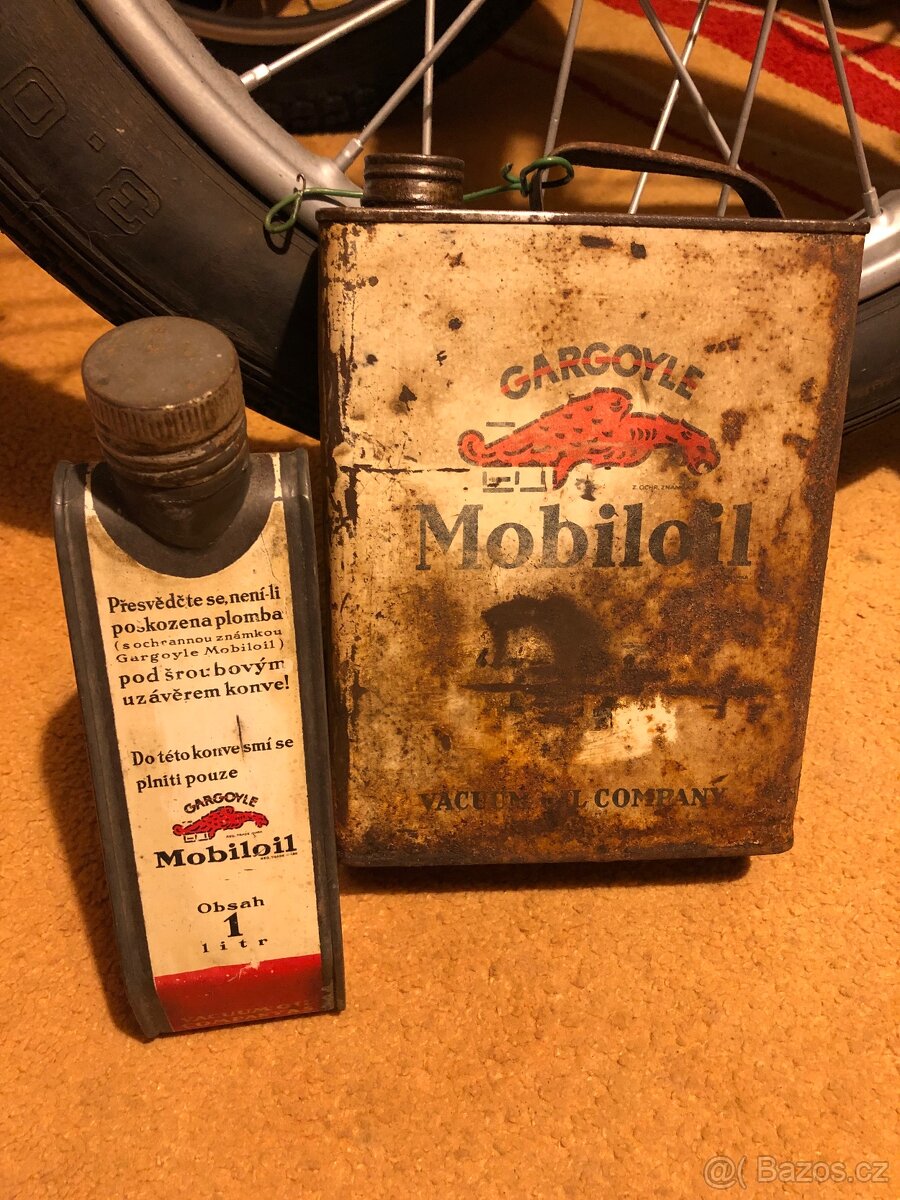 Prodej Mobiloil plechovka  OR  3 x komplet