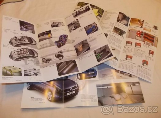 RENAULT Mix 5 ks mini letáků - doplňků na přání