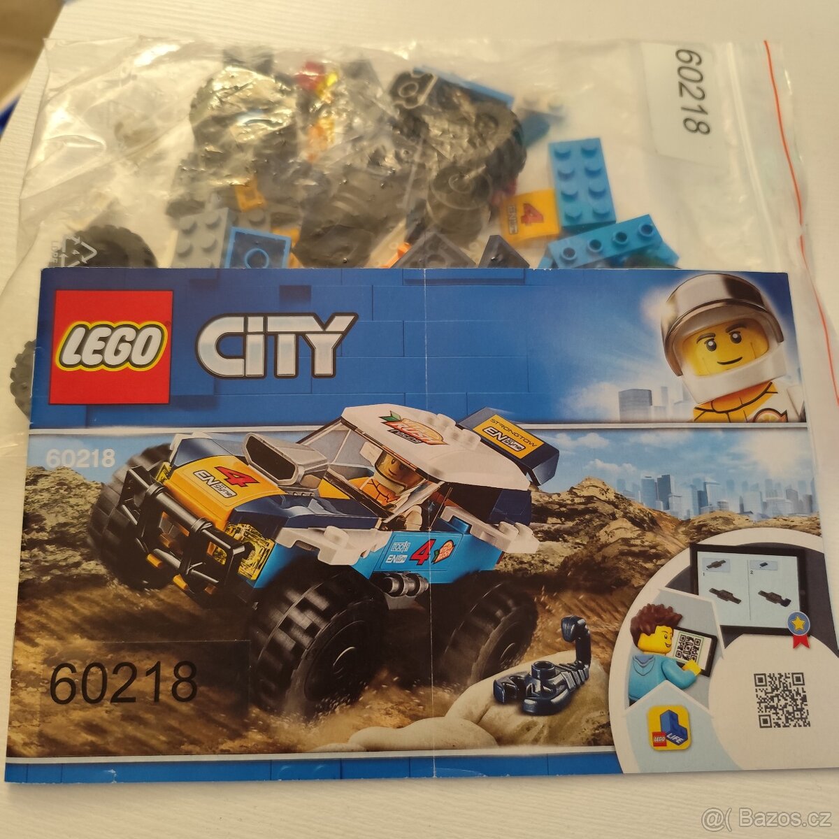 Lego City Pouštní rallye závoďák 60218