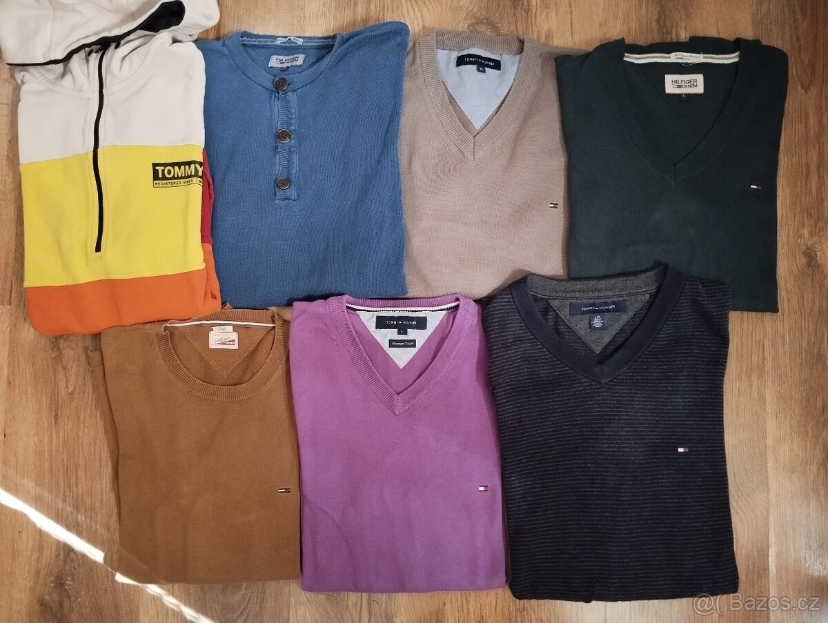 pánské svetry Tommy Hilfiger vel. L