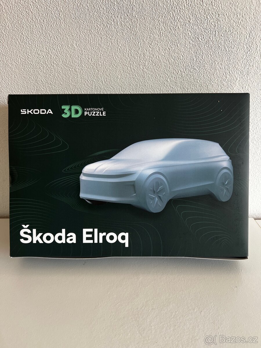 Kartonové 3D puzzle ŠKODA ELROQ