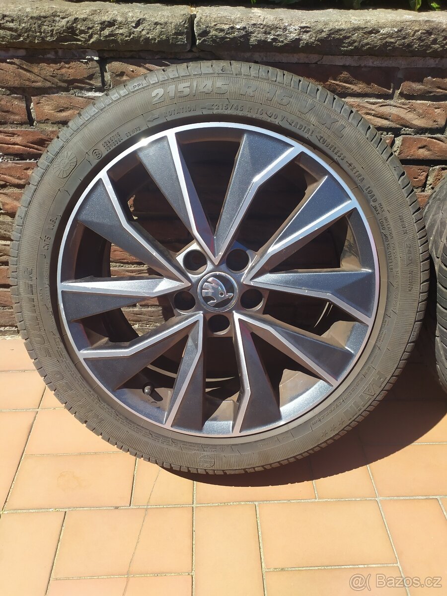 Alu kola 16" orig Škoda Fabia III/Rapid