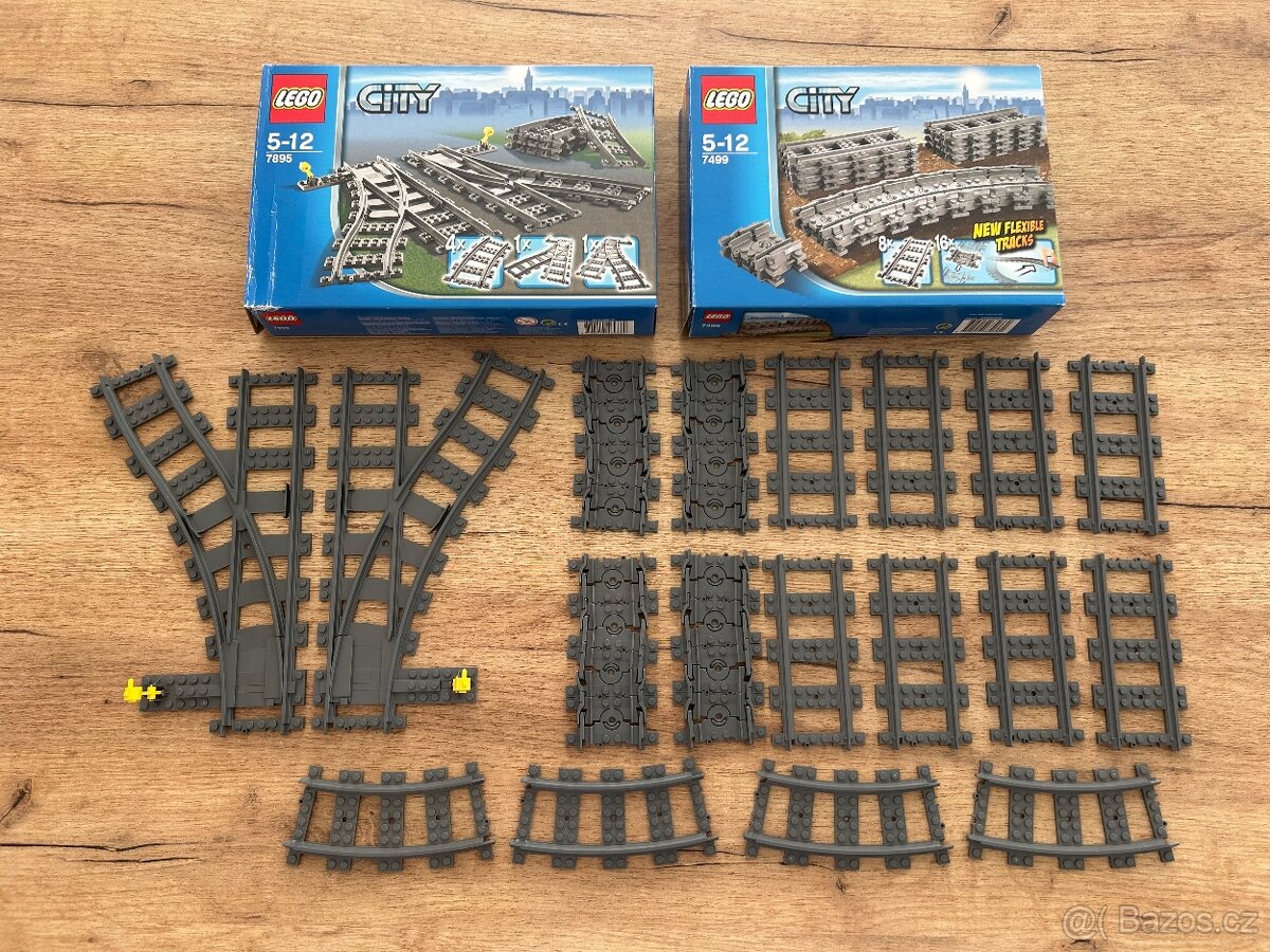 Lego CITY koleje set 7895 + set 7499