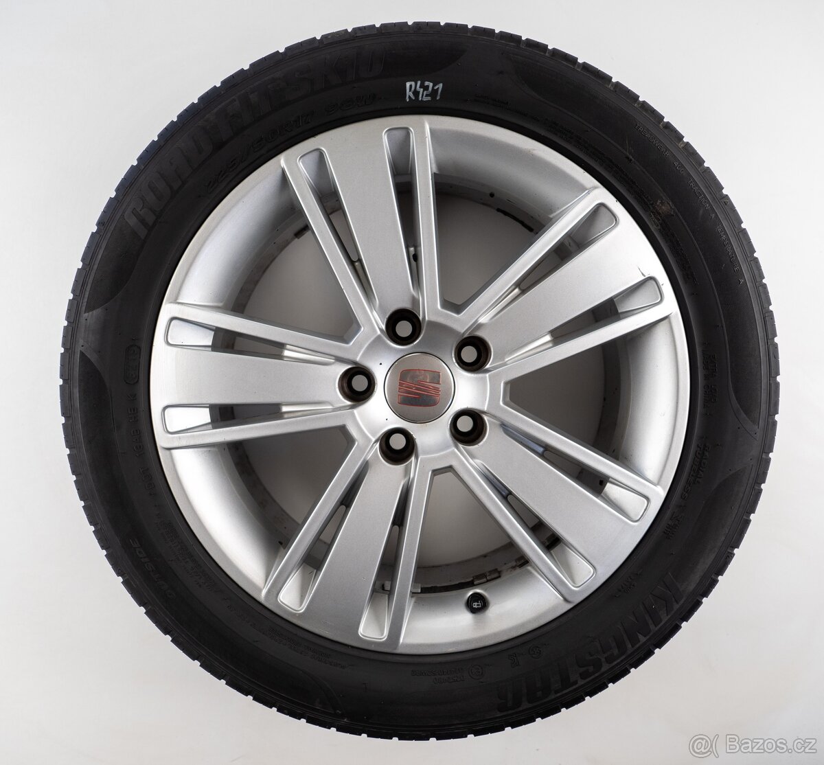 Seat Alhambra - Originání 17" alu kola - Letní pneu