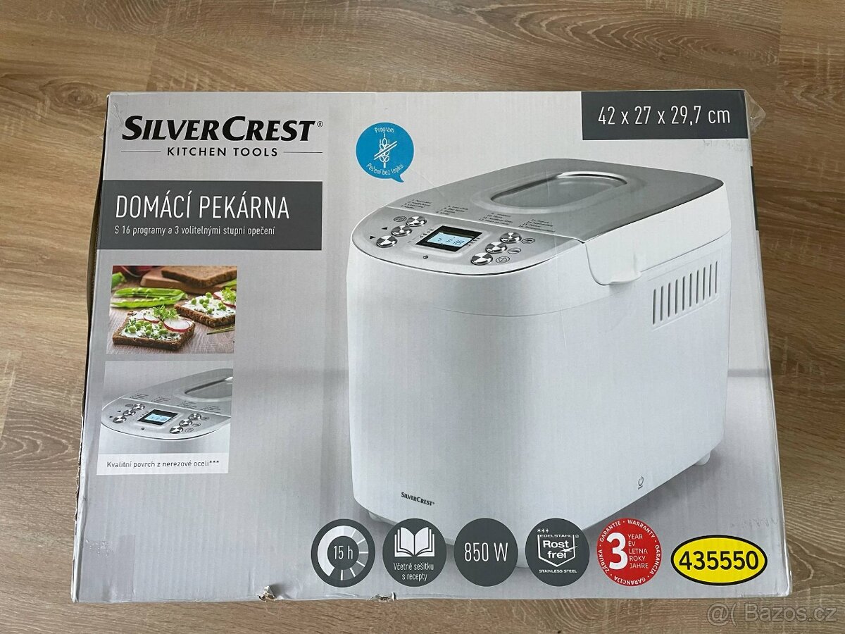 Silvercrest domácí pekárna