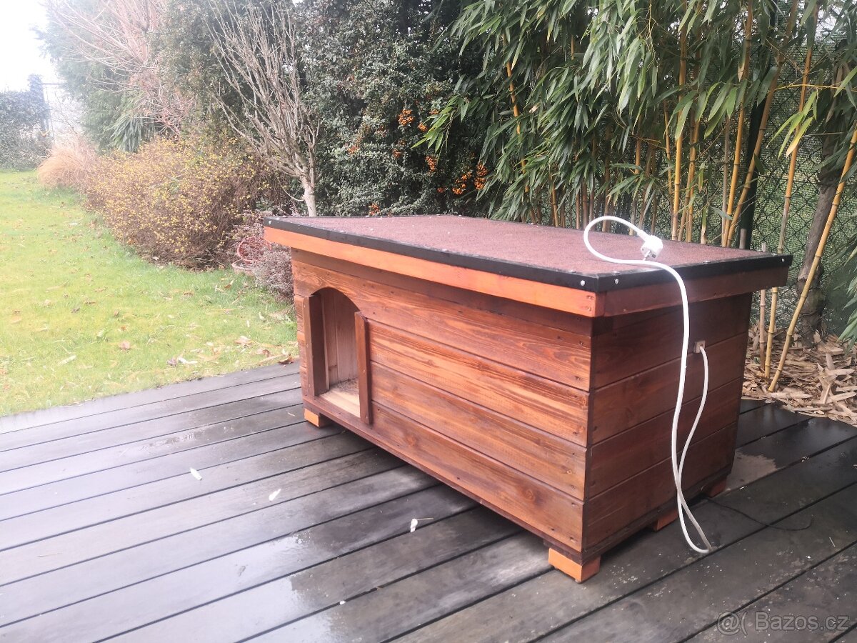 Prodám psí boudu - je zateplená a vytápěná