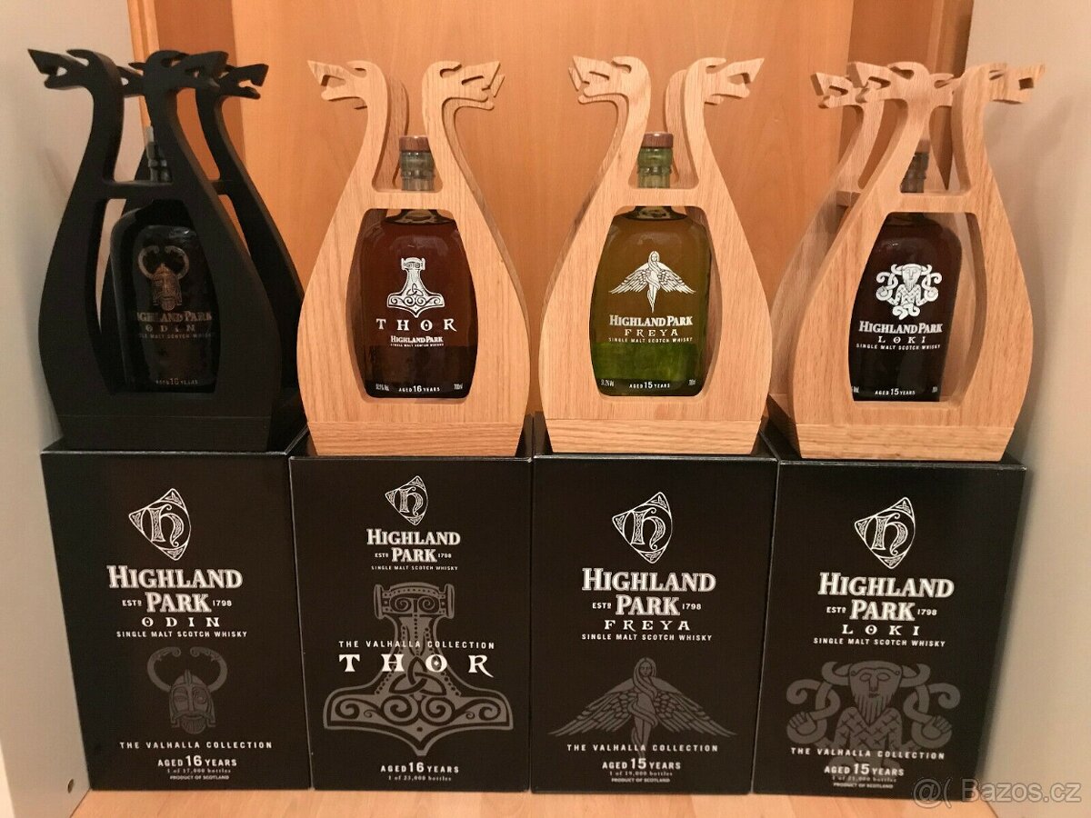 Highland Park - Valhalla Collection (Thor, Loki, Freya a Odi