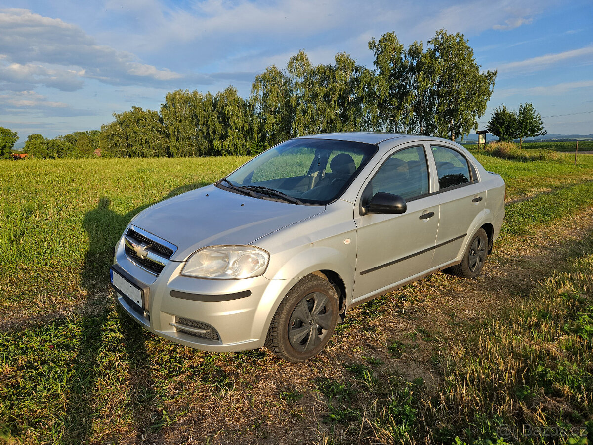 2007 CHEVROLET AVEO - 63k Km - 1,2 - jedininý majitel - CZ