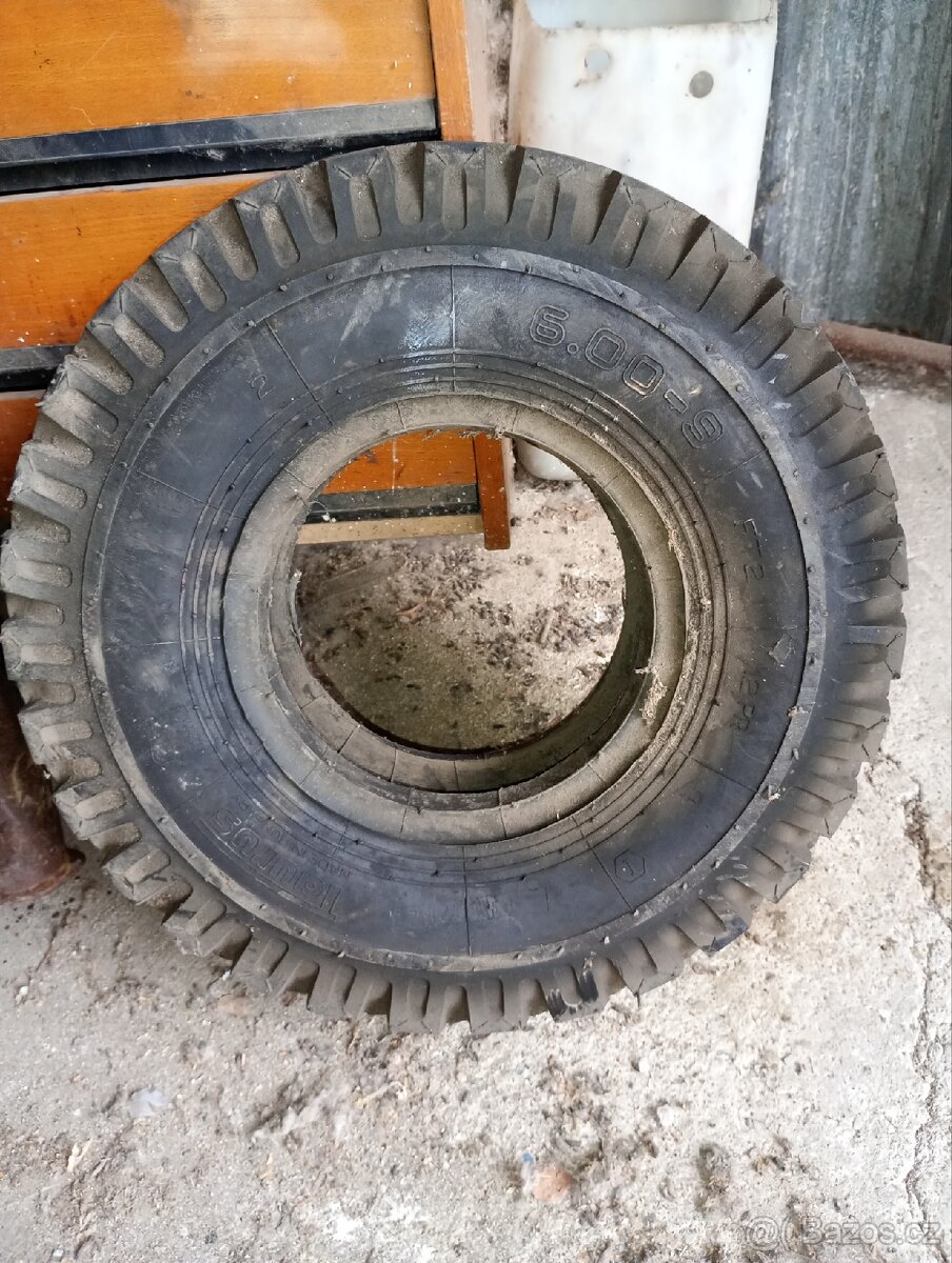Pneu 6,00-9