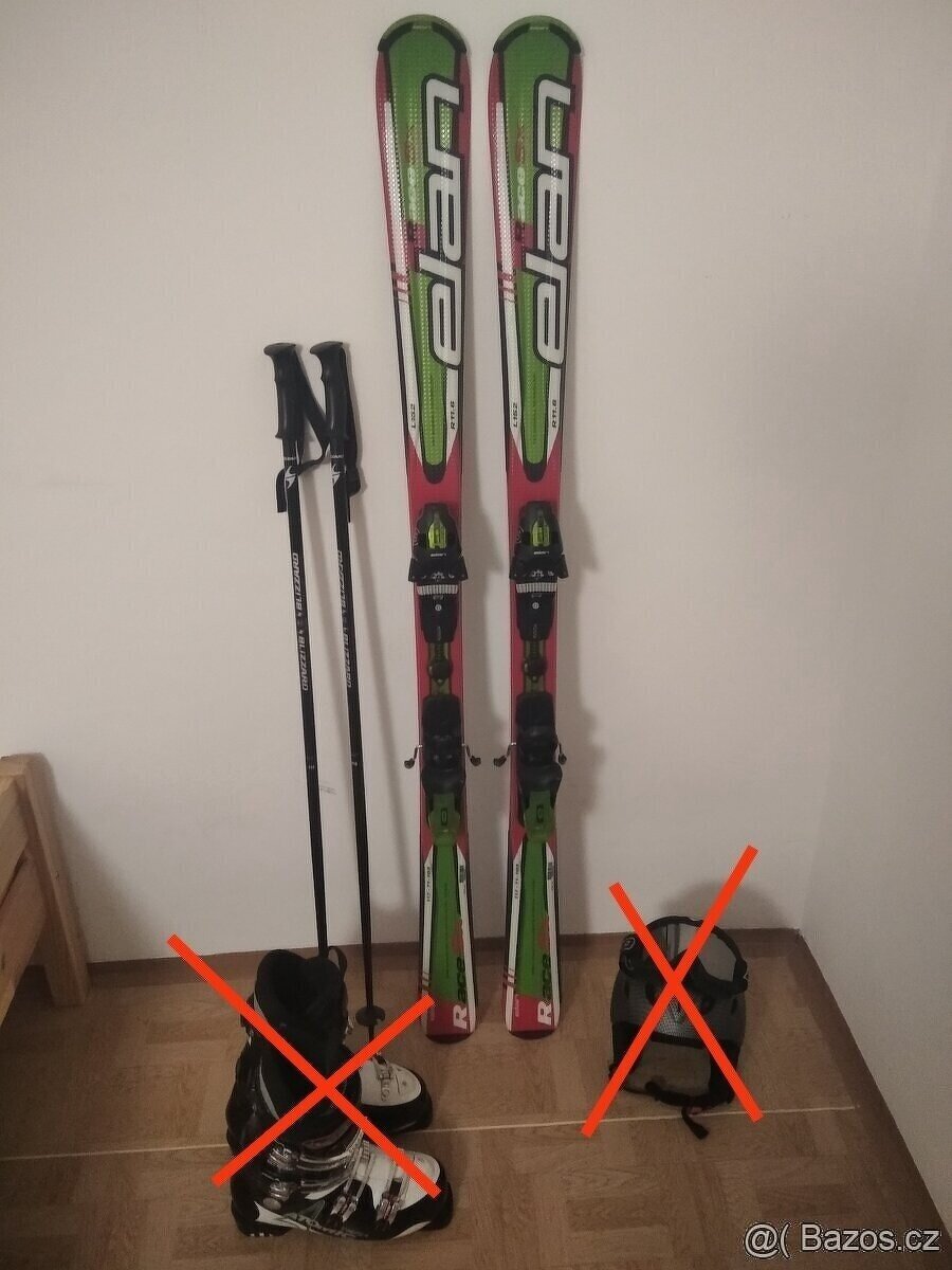 Sjezdove lyze 152 Elan race SX + hulky