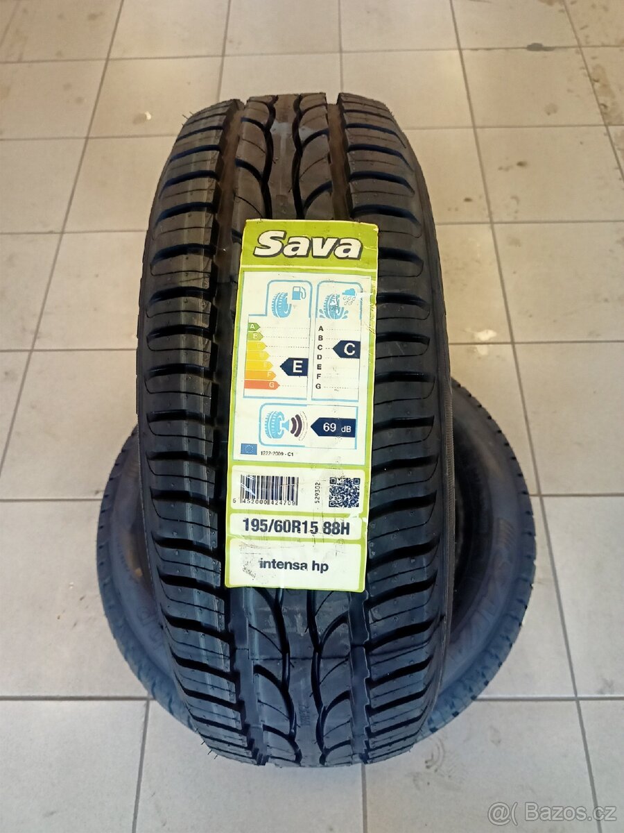 Letní 195/60 R15 88H Sava Intensa