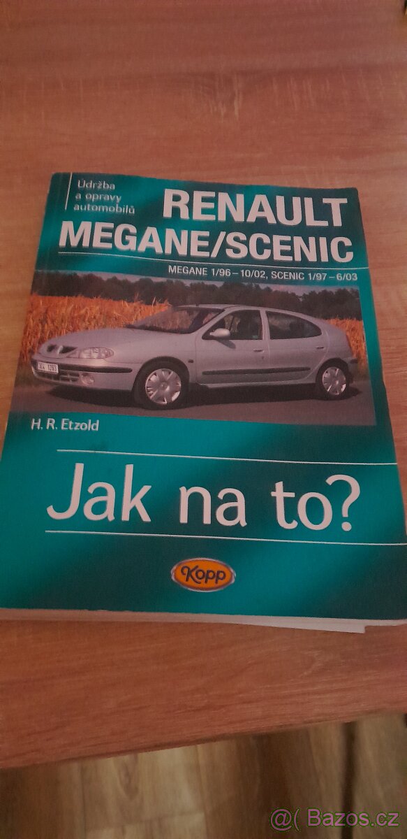 Kniha Renault údržba a opravy