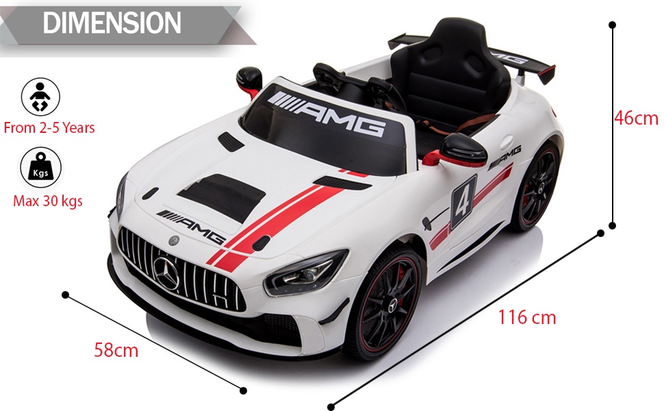 Prodám elektrické autíčko AMG