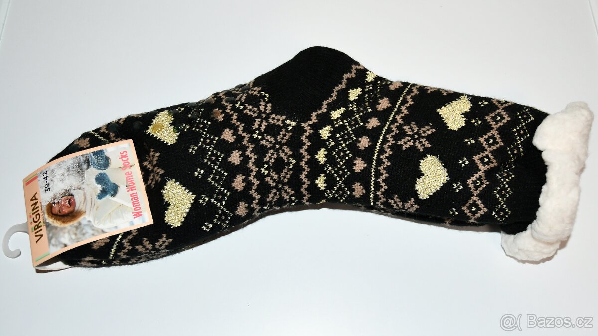 Dámské zimní ponožky 39-42 moc hezké