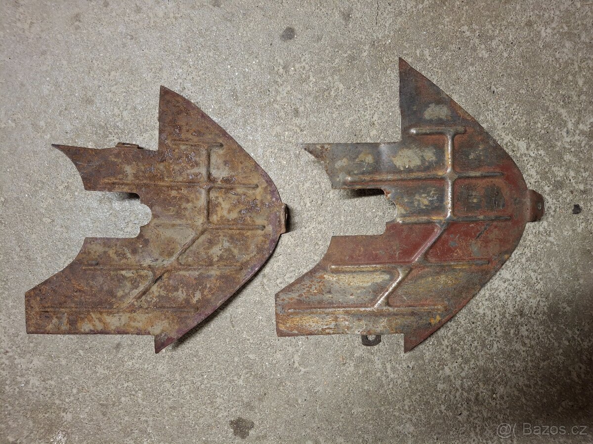 Jawa cz 125 175 políčka do podsedadlovych plechů