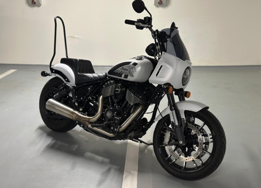 Indian Sport Chief, r.v.2023,bílá,výfuk Jekill&Hyde, CZ,TOP