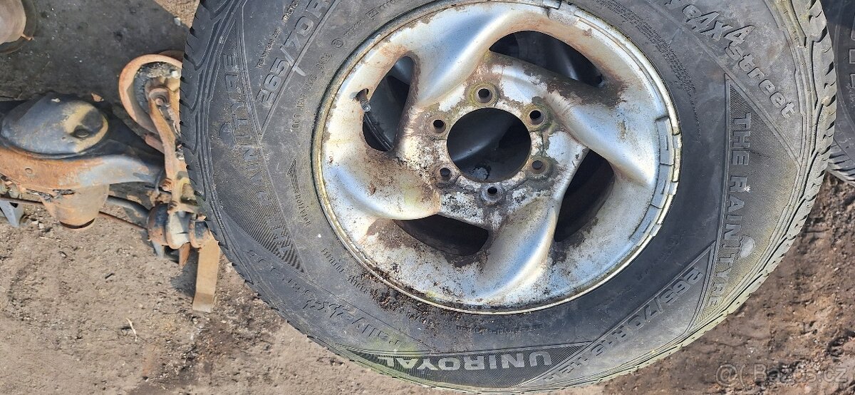 3x DISKY 6X139.7 r15 MITSUBISHI NISSAN HYUNDAI