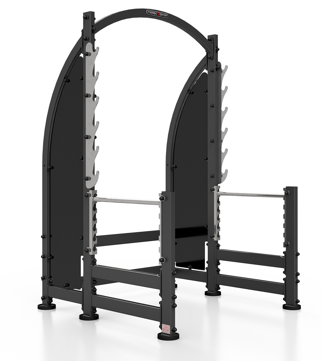 stojan na dřepy a tlakové cviky Marbo sport