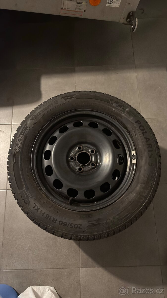 Zimní sada kol VW / Škoda / Seat 16" - 5x100 - Barum Polari