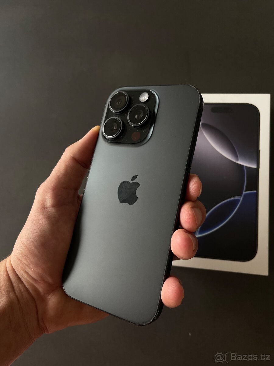 iPhone 16 Pro 128GB Black Titan + AirPods Pro