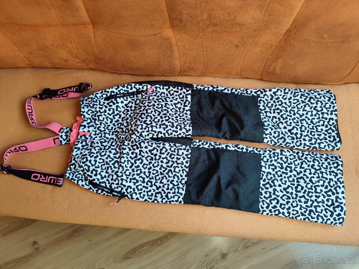 Dětské lyžařské = snowboardové kalhoty SLEVA