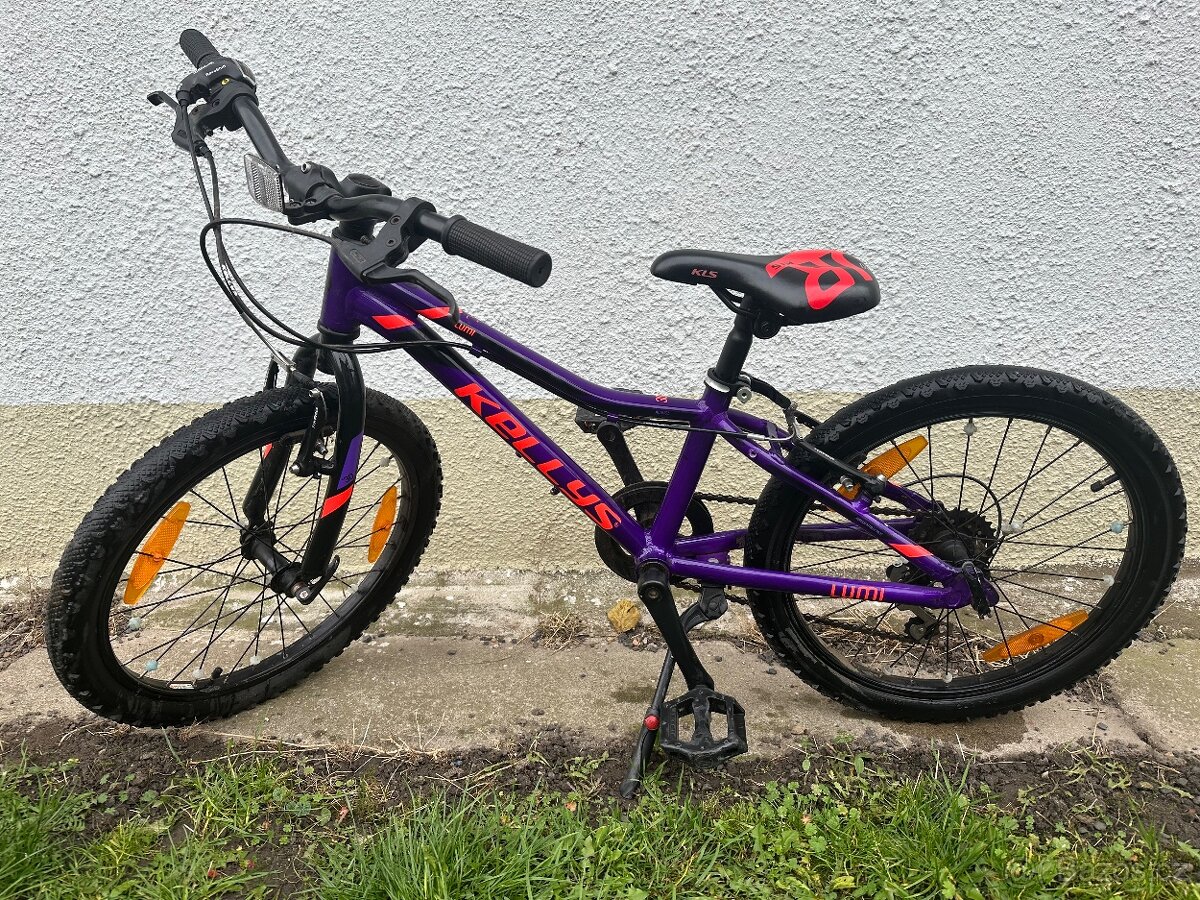 Dětské kolo KELLYS LUMI 30 PURPLE 20"