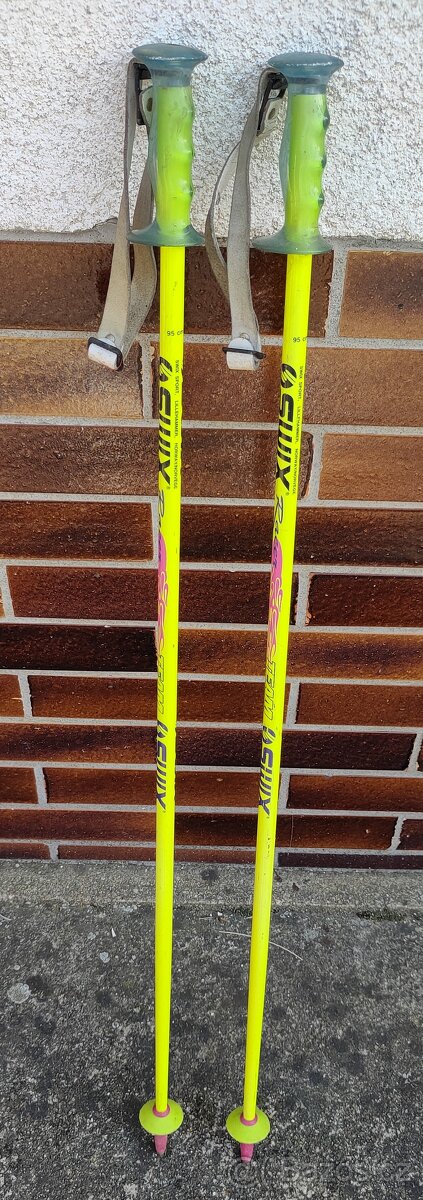 Dětské lyžařské hůlky délka 95 cm SWIX SPORT