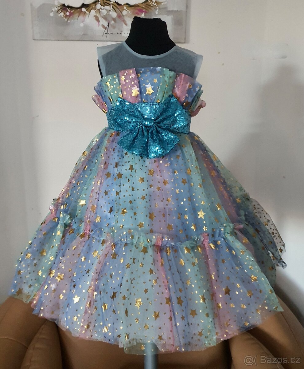 Dívčí slavnostní šaty