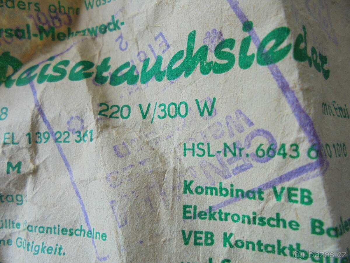 Elektrický ohřívač vody