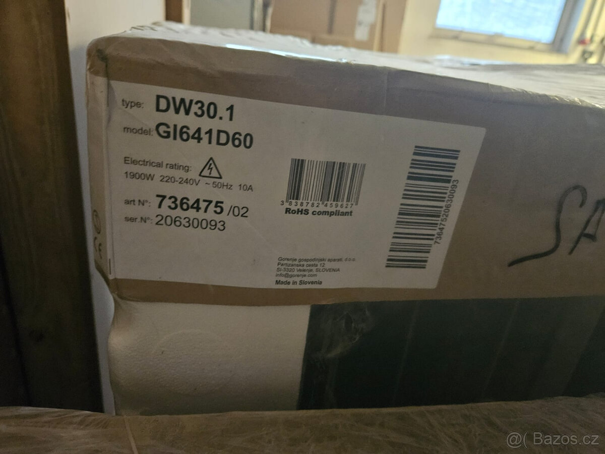 Vestavná myčka nádobí Gorenje Advanced GI641D60 SpeedWash