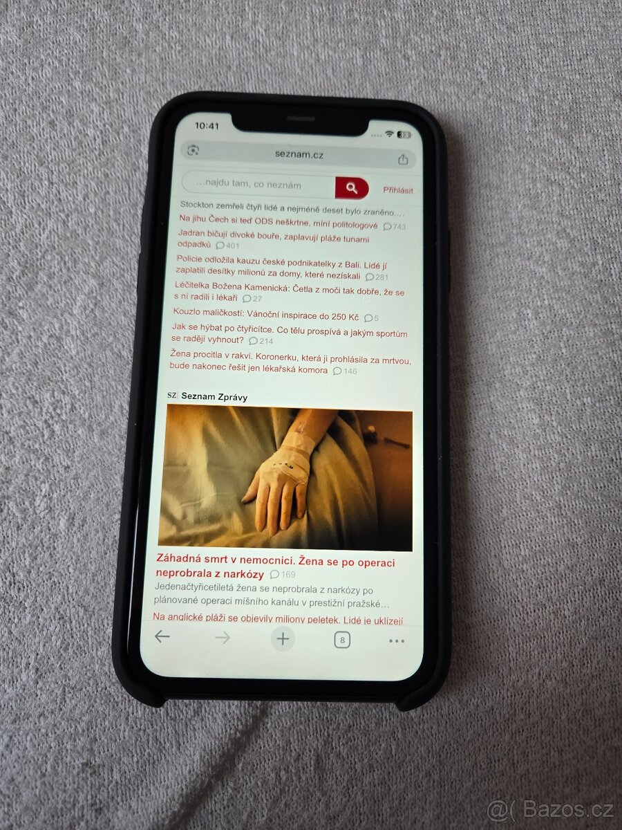 Iphone 11 128 gb stav baterie 79%