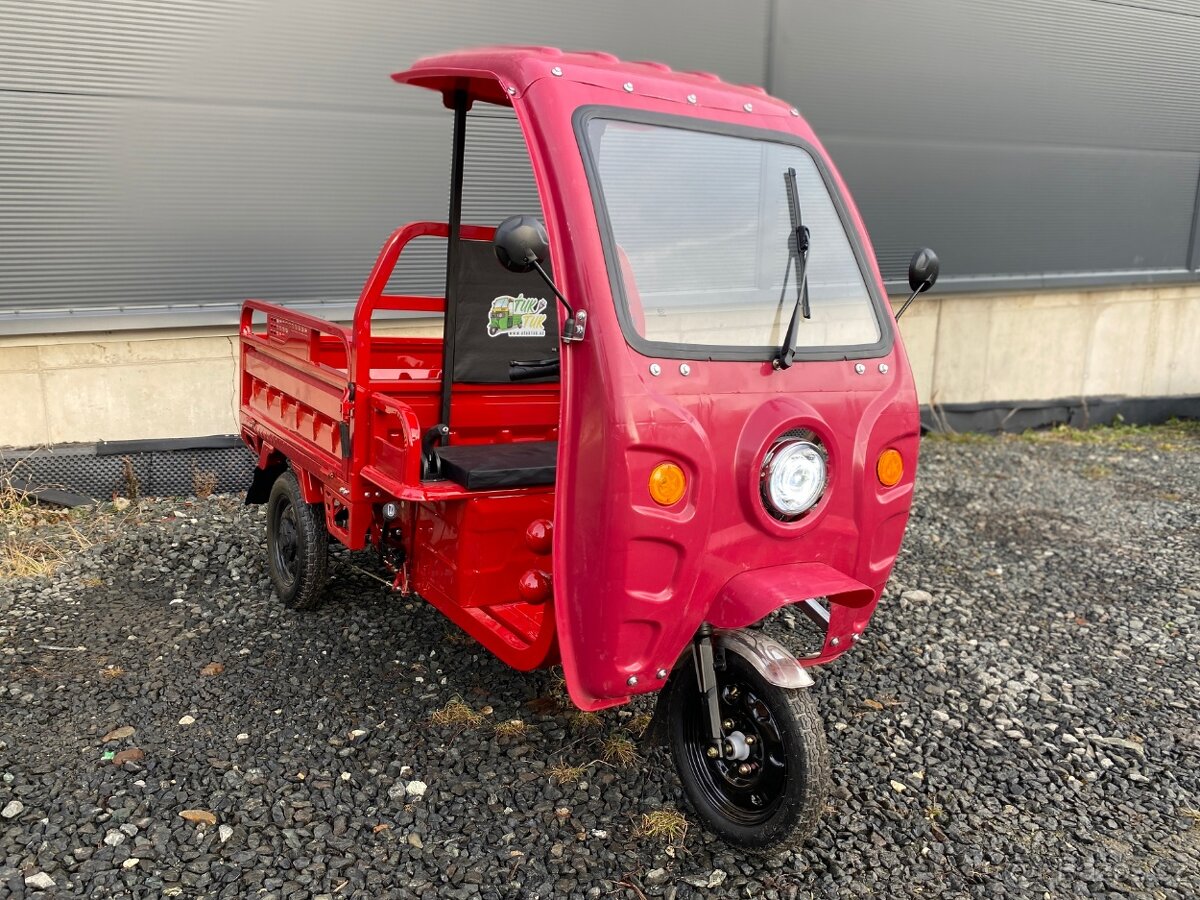 Elektro Pracovní Tříkolka | 600kg nosnost | DOPRAVA ZDARMA