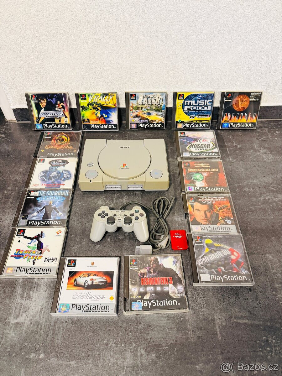 Sony Playstation 1 PS1 + hry